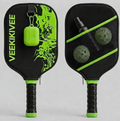 Pickleball Paddles Set of 2/4/1, Fiberglass Rackets,Lightweight Set for Men, Women, Beginners & Intermediate